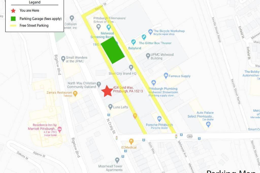 3E - *Renovated* 3 Min To Hillman Cancer Center Sleeps 6 Питсбърг Екстериор снимка